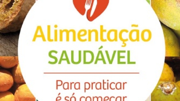 Folder - Alimentação Saudável - para praticar é só começar