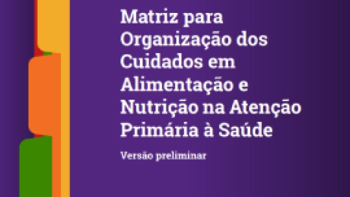Matriz para Organização dos Cuidados em Alimentação e Nutrição na Atenção Primária à Saúde - Versão preliminar